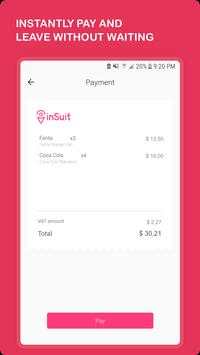 InSuit - Order inside, Pre-Order and Food Delivery screenshot 6