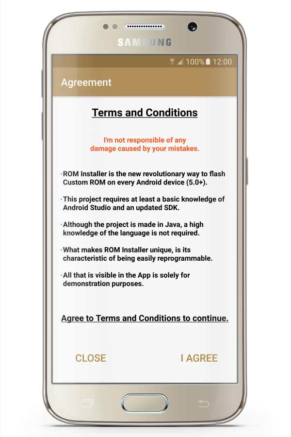 ROM Installer screenshot 2
