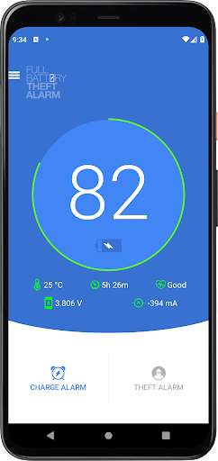 Full Battery & Theft Alarm screenshot 1
