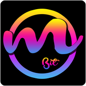 MBit : Particle.ly Music Video Status Maker icon