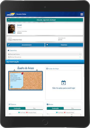 Docente Online Mobile screenshot 5