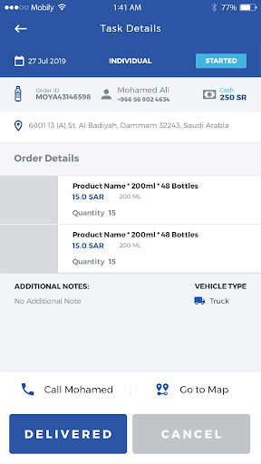 MoyaApp Driver screenshot 3
