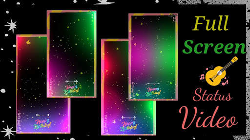 Happy Birthday Avee Player Template Download screenshot 2
