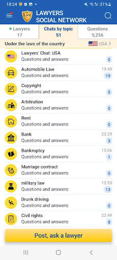 Lawyer Social Network screenshot 3
