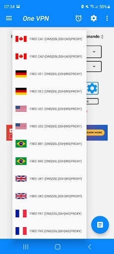One VPN - (SSH|SSL|DNSTT|WS) screenshot 2