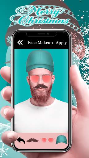 Face Beauty Editor - Christmas Photo Frames App screenshot 6