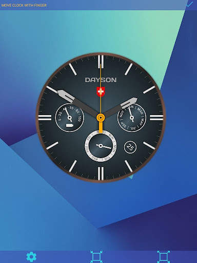 Analog Clock Live Wallpaper screenshot 5
