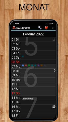 Kalender 2023 screenshot 2