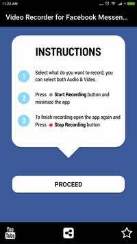 Video Recorder for Facebook Messenger screenshot 1