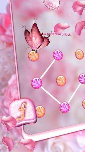 Rose Pink Launcher Theme screenshot 4