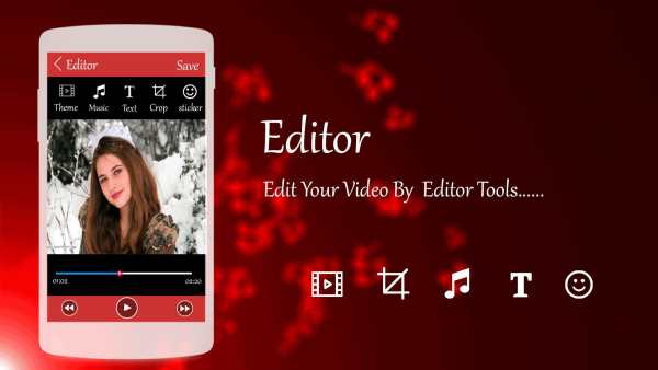 Photo Video Editor with Song screenshot 2