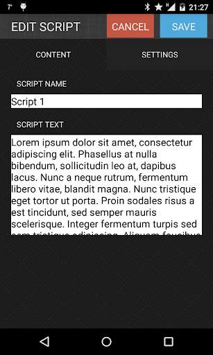 Teleprompter Pro LITE screenshot 4
