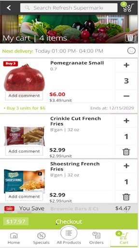 Refresh Supermarket screenshot 4