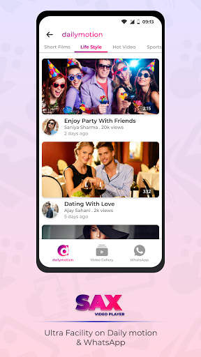 SAX Video Player - All format HD Video Player screenshot 4