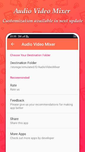 Add Audio to Video : Audio Video Mixer Mp3 Cutter screenshot 5