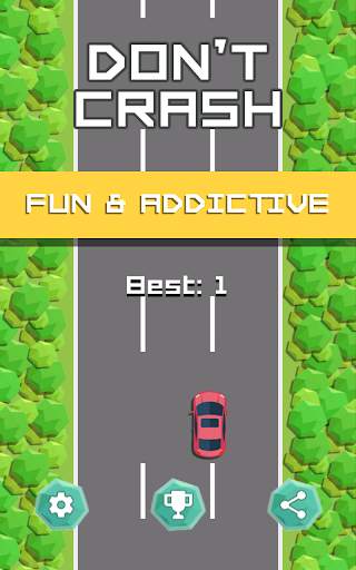 Don't Crash - Zigzag Car स्क्रीनशॉट 4