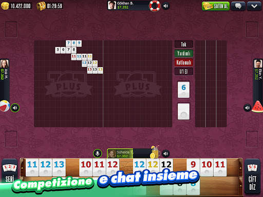 101 YuzBir Okey Plus screenshot 12