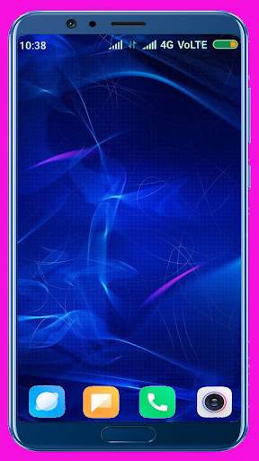 Blue HD Wallpaper screenshot 1
