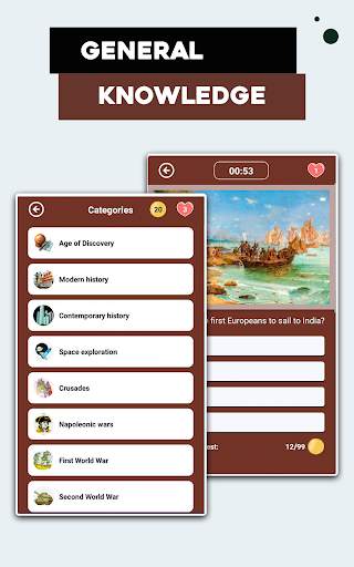 History Quiz: History trivia скриншот 10