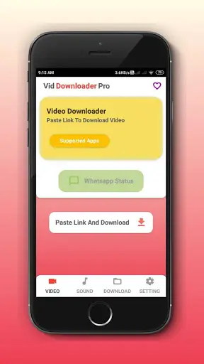Vid Downloader Pro screenshot 1
