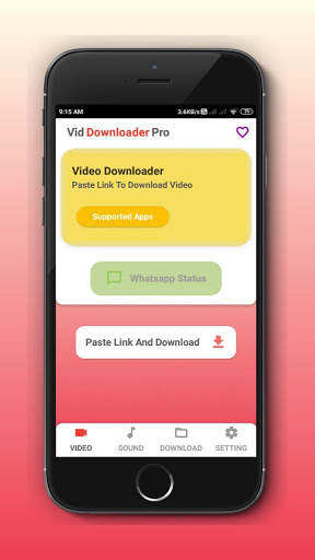 Vid Downloader Pro screenshot 1