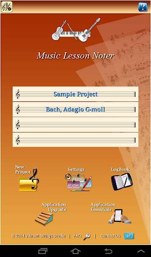 Music Lesson NotePad скриншот 6