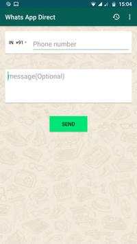 WhatsApp Direct -Direct msg without saving contact screenshot 1