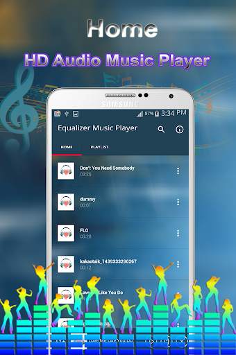 Equalizer Music Audio Player screenshot 1