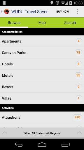 WUDU Travel Saver screenshot 2