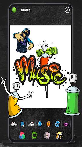 Graffiti Spray - Logo Maker App 2020 screenshot 1