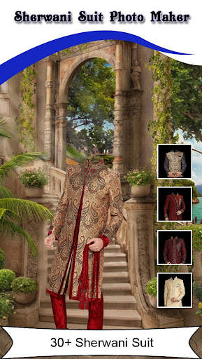 Men Sherwani Photo Suit Editor 3 تصوير الشاشة