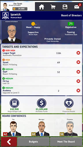 Club Soccer Director 2021 - So screenshot 5