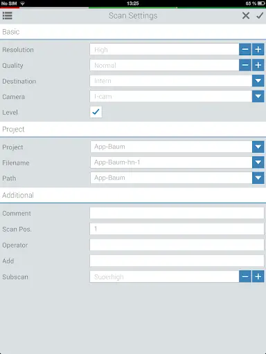 Z F Scan App screenshot 2