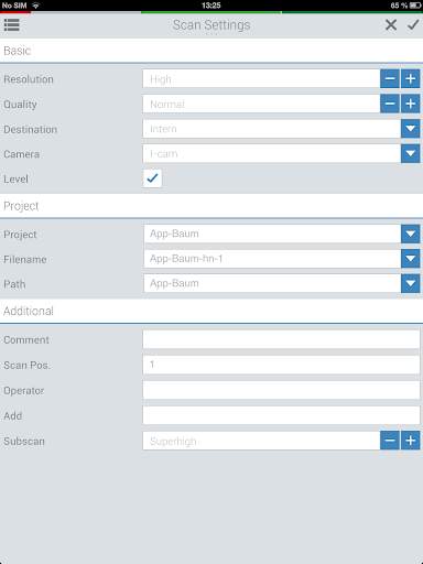 Z F Scan App screenshot 2