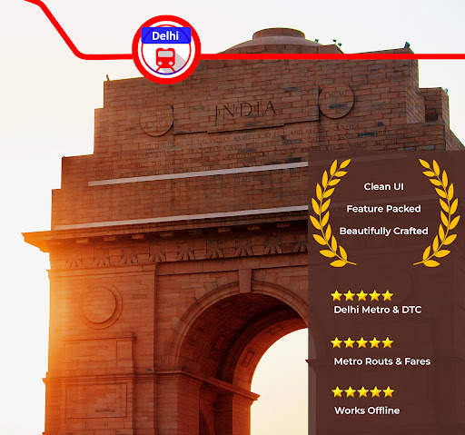 Delhi Metro App Route Map, Bus 1 تصوير الشاشة