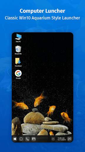 Computer launcher win 10 Aquarium screenshot 1