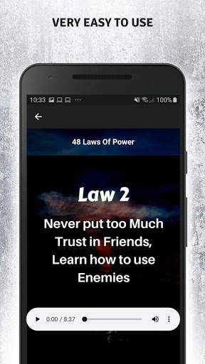 Audiobook 48 Laws Of Power Free screenshot 5