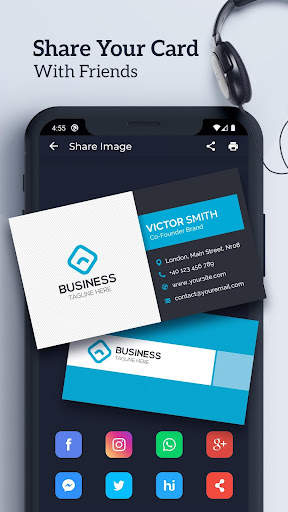Business Card Maker Free Visiting Card Maker screenshot 8