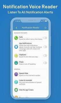 Notification Voice Reader screenshot 1
