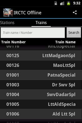 Railway data Offline screenshot 5