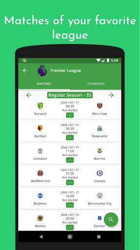 FootScores - Live football scores screenshot 3