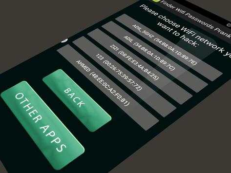Finder Wifi Passwords Prank screenshot 2