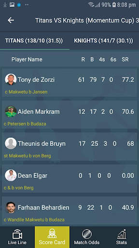 Cricnet- Cricket Live Line screenshot 3