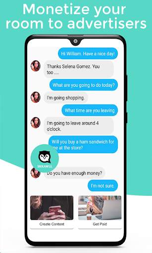 Skrawll: Earn Money chatting with friends स्क्रीनशॉट 4