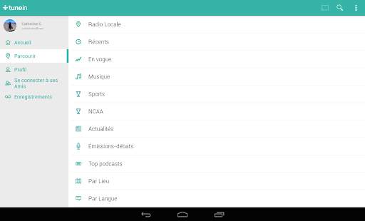 TuneIn Radio Pro screenshot 14