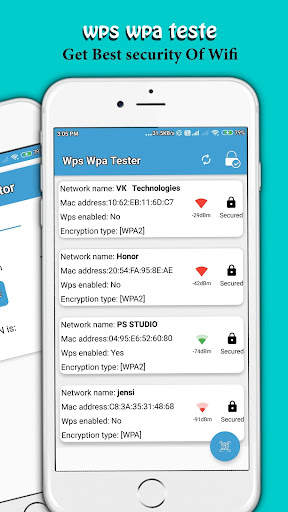 WPS : Wifi Password Finder screenshot 3