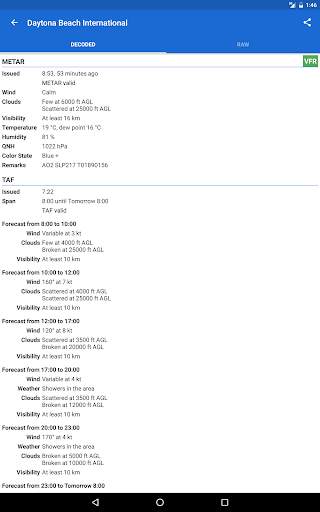 Avia Weather - METAR & TAF screenshot 12