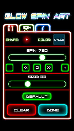 Glow Spin Art screenshot 5