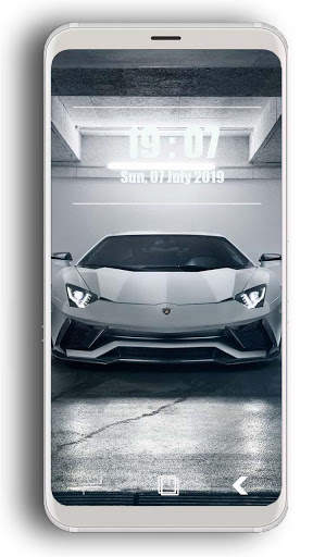 Car Wallpaper Lamborghini Aventador screenshot 3