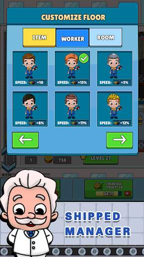 Idle Shipping Tycoon:Factory Empire Simulator screenshot 2